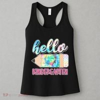 Cute Tie Dye Pencil Hello Kindergarten Women's Tank Top thumb 3