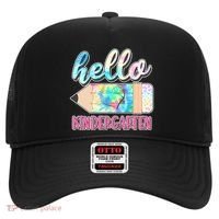 Cute Tie Dye Pencil Hello Kindergarten Hat thumb 0