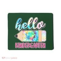 Cute Tie Dye Pencil Hello Kindergarten Mousepad thumb 0