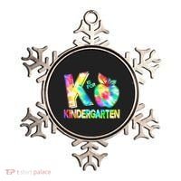 Cute Tie Dye K Is For Kindergarten Ornament thumb 0