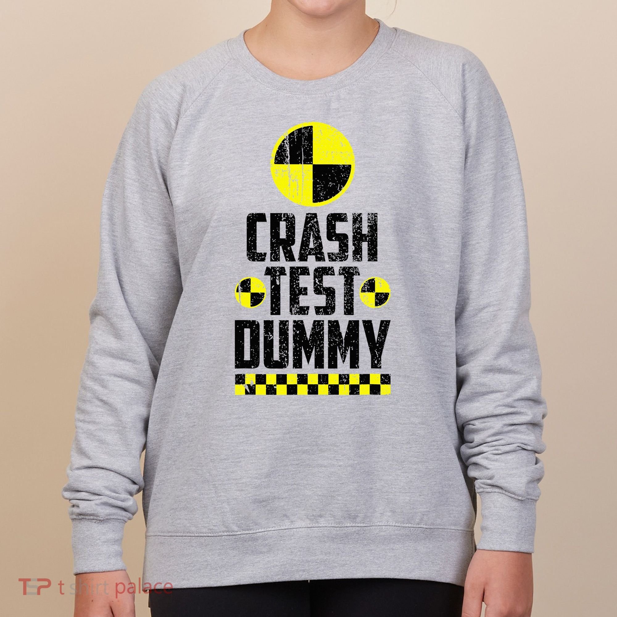 Crash Test Dummy Last Minute Costume Women's Sweatshirt
