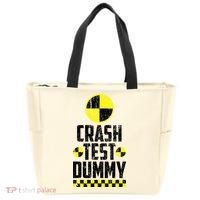 Crash Test Dummy Last Minute Costume Tote Bag thumb 0