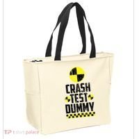 Crash Test Dummy Last Minute Costume Tote Bag thumb 2