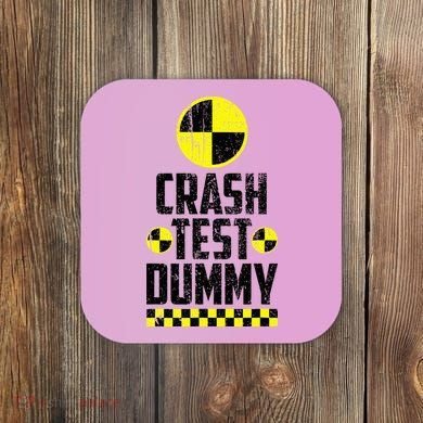 Crash Test Dummy Last Minute Costume Coaster