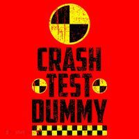 Crash Test Dummy Last Minute Costume Santa Hat thumb 1