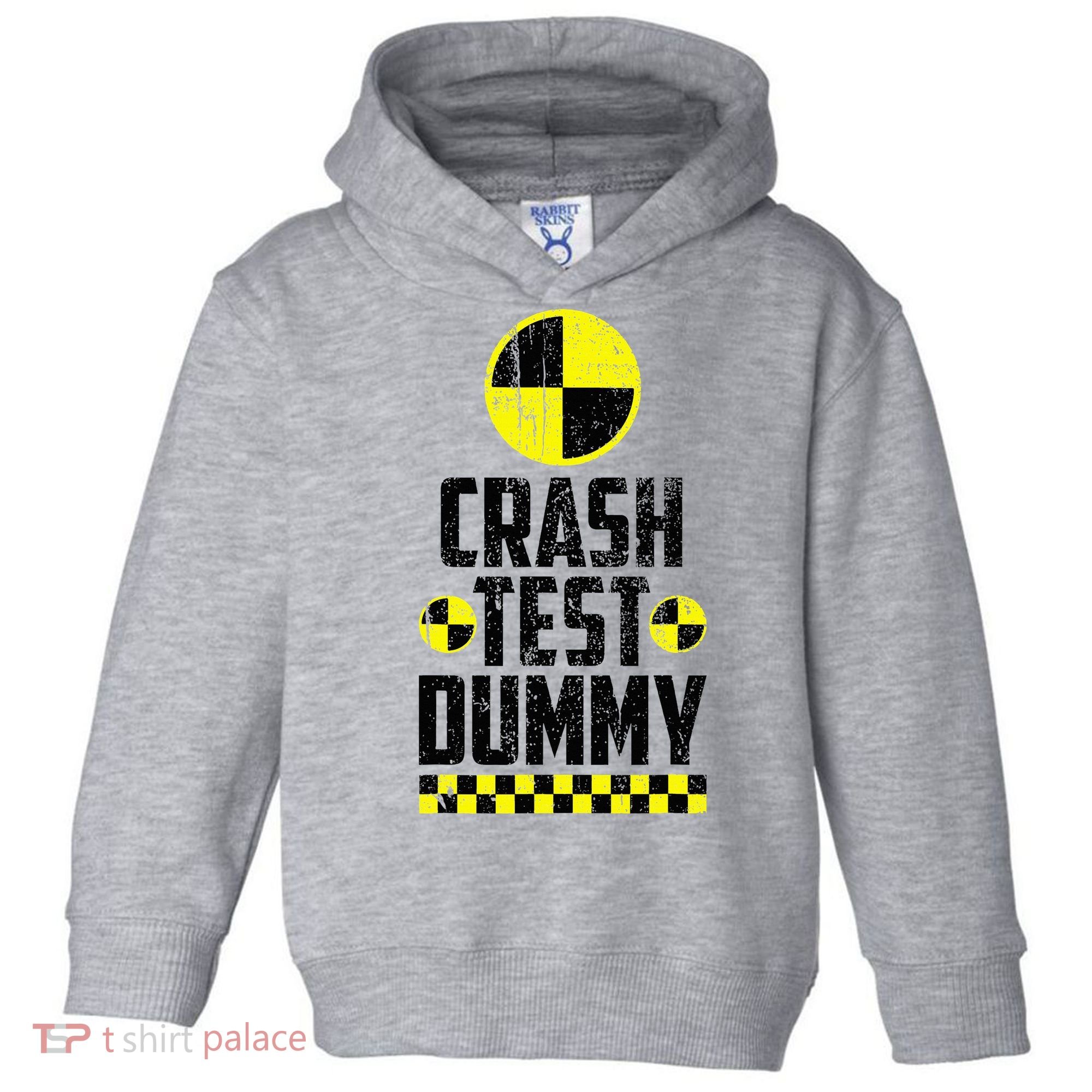 Crash Test Dummy Last Minute Costume Toddler Hoodie