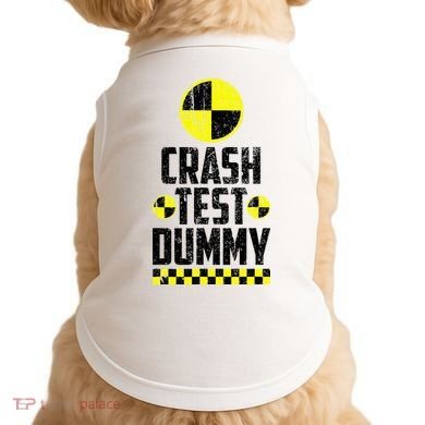 Crash Test Dummy Last Minute Costume Doggie Tank