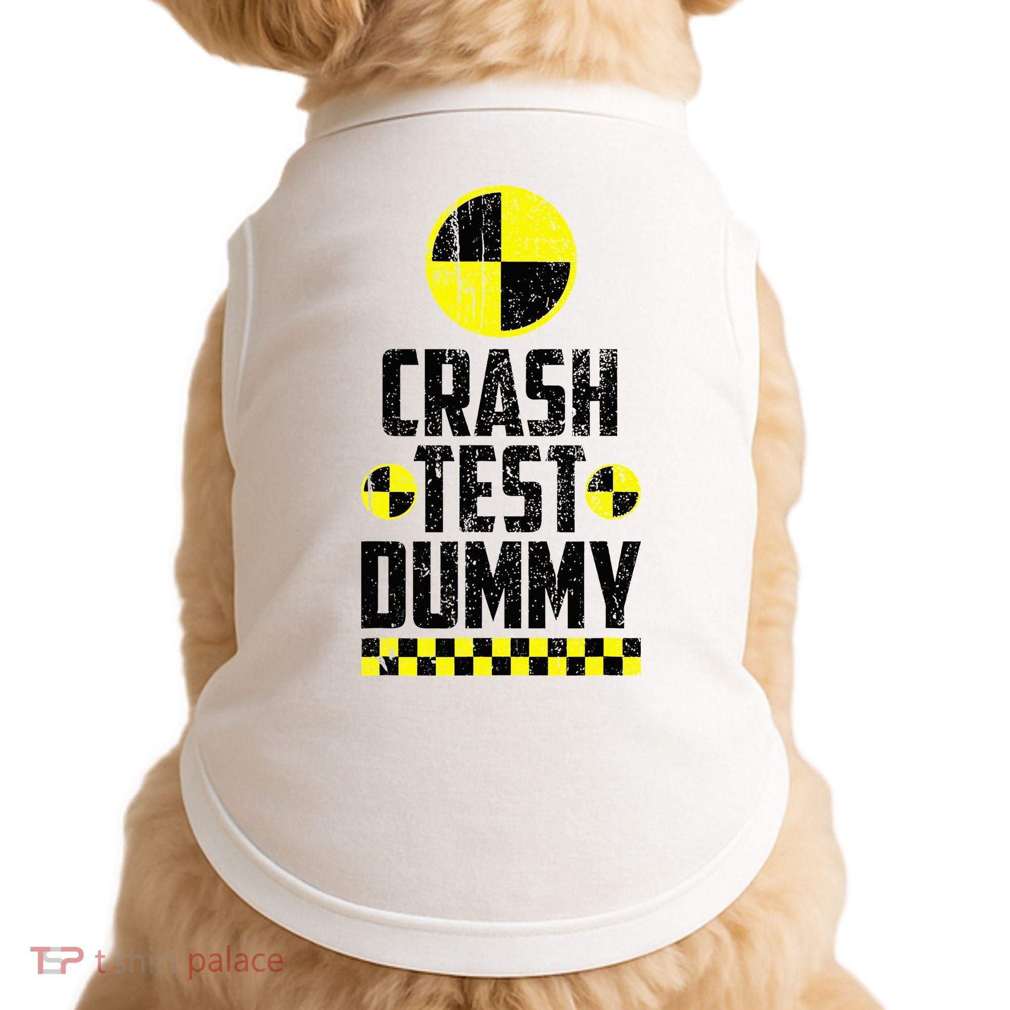 Crash Test Dummy Last Minute Costume Doggie Tank