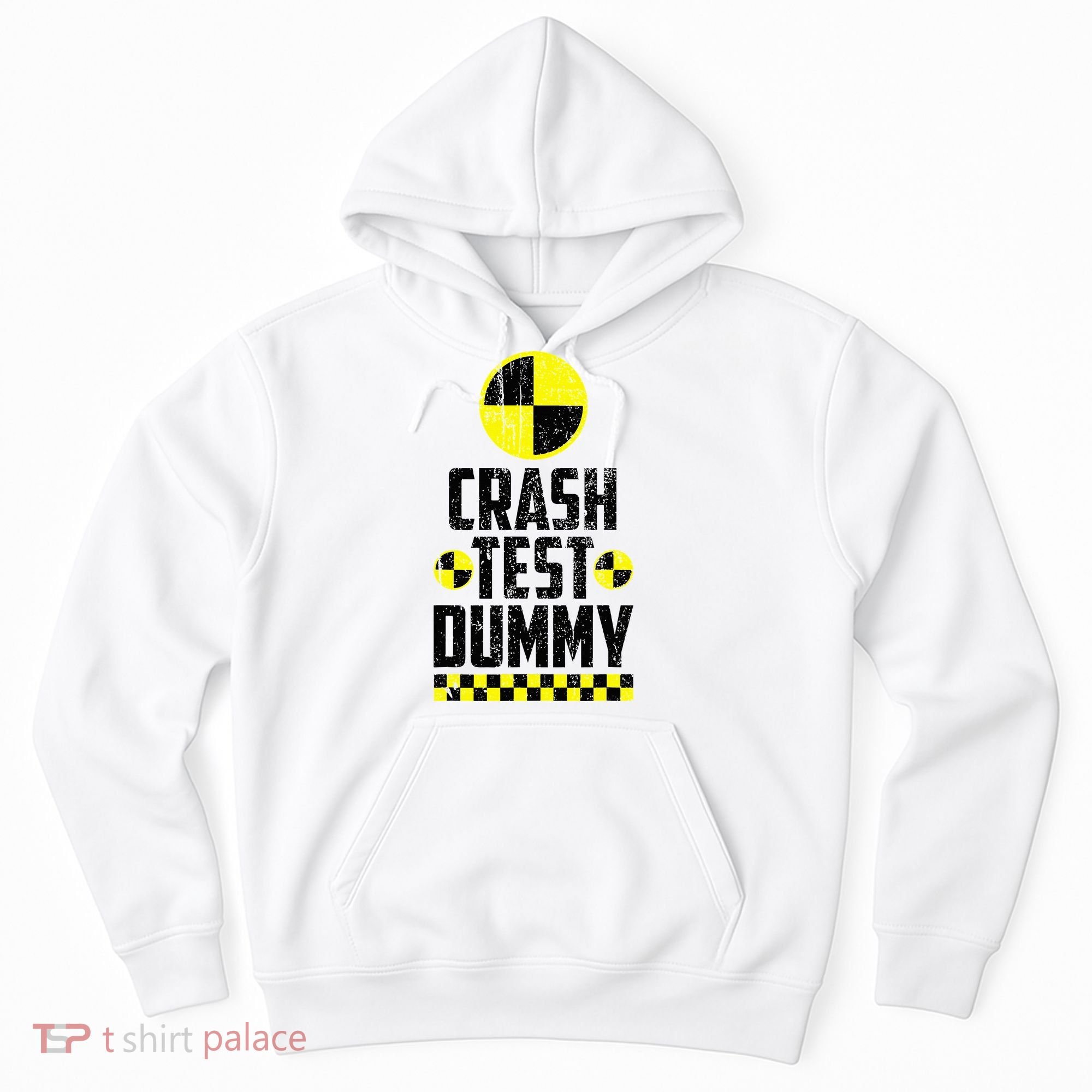 Crash Test Dummy Last Minute Costume Hoodie