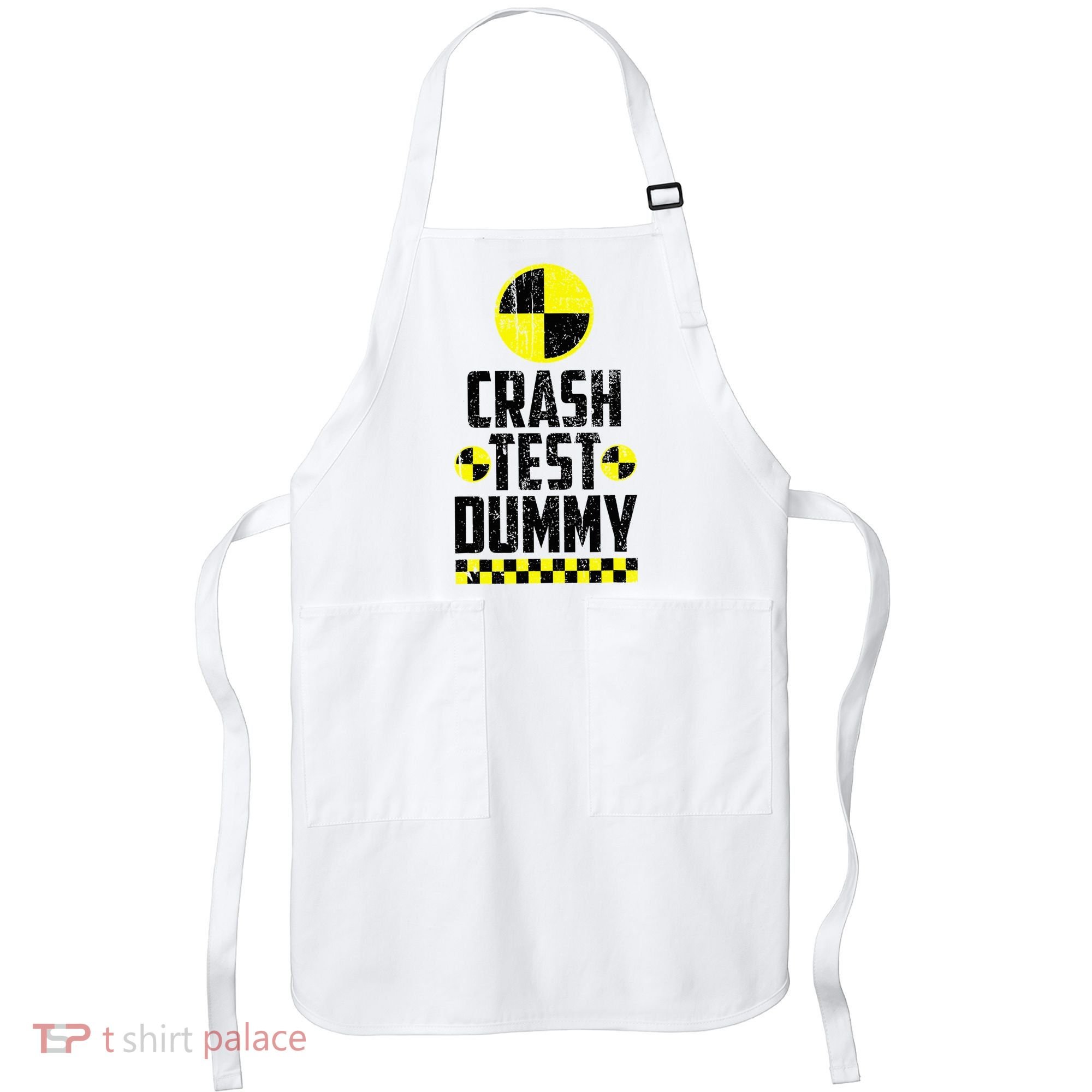 Crash Test Dummy Last Minute Costume Apron