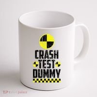 Crash Test Dummy Last Minute Costume Coffee Mug thumb 1