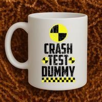 Crash Test Dummy Last Minute Costume Coffee Mug thumb 2
