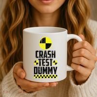 Crash Test Dummy Last Minute Costume Coffee Mug thumb 3
