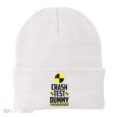Crash Test Dummy Last Minute Costume Beanie