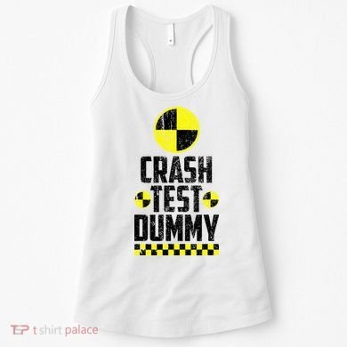 Crash Test Dummy Last Minute Costume Women's Tank Top