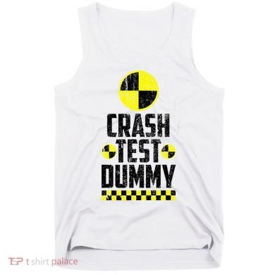 Crash Test Dummy Last Minute Costume Tank Top