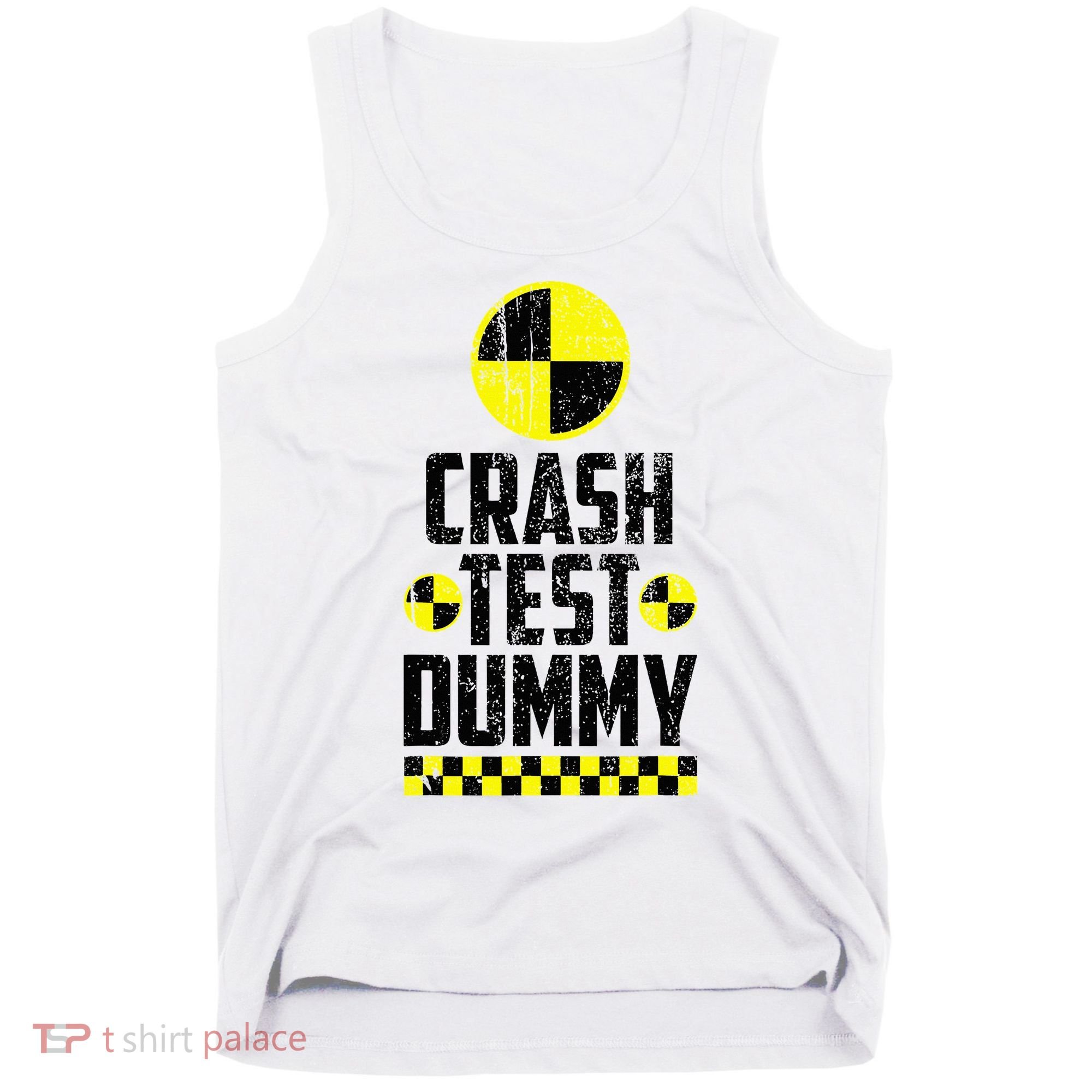 Crash Test Dummy Last Minute Costume Tank Top