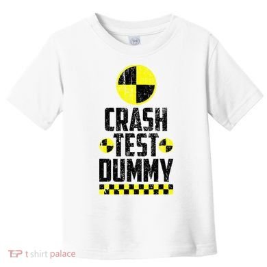 Crash Test Dummy Last Minute Costume Toddler T-Shirt