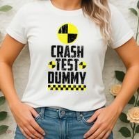 Crash Test Dummy Last Minute Costume Women's T-Shirt thumb 2