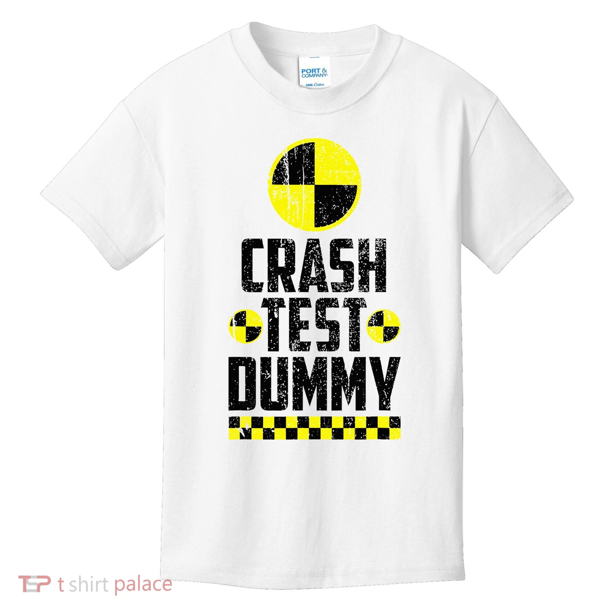 Crash Test Dummy Last Minute Costume Kids T-Shirt