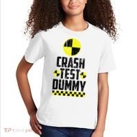 Crash Test Dummy Last Minute Costume Kids T-Shirt thumb 2