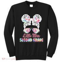 Cute Tie Dye Little Miss Second Grade Sweatshirt thumb 0