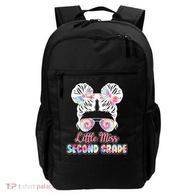 Cute Tie Dye Little Miss Second Grade Backpack