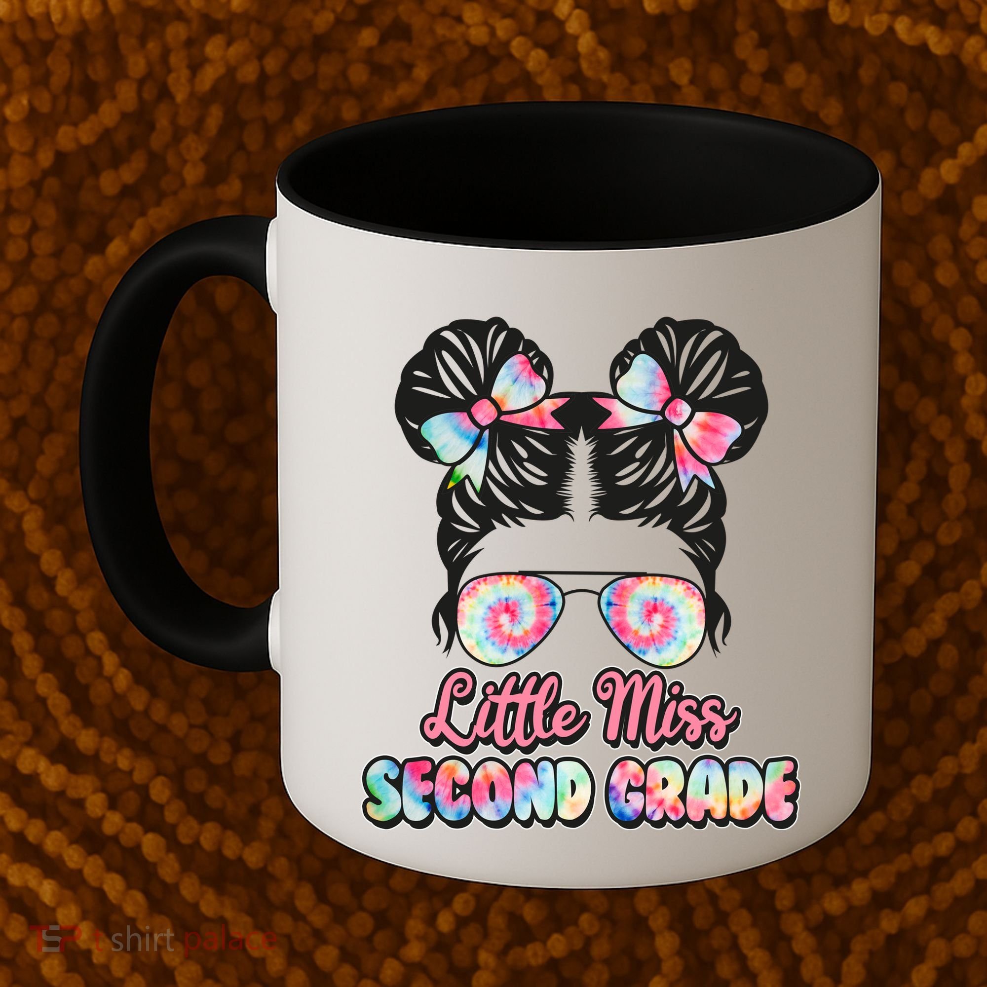 Cute Tie Dye Little Miss Second Grade Coffee Mug