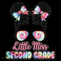Cute Tie Dye Little Miss Second Grade Coffee Mug thumb 5
