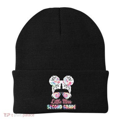 Cute Tie Dye Little Miss Second Grade Beanie