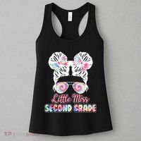 Cute Tie Dye Little Miss Second Grade Women's Tank Top thumb 3