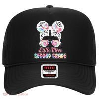 Cute Tie Dye Little Miss Second Grade Hat thumb 0