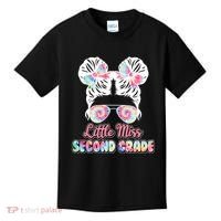 Cute Tie Dye Little Miss Second Grade Kids T-Shirt thumb 0