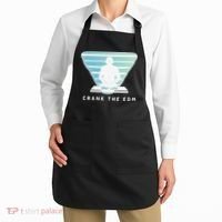 Crank The Edm Electronic Dance Music Humor Apron thumb 2