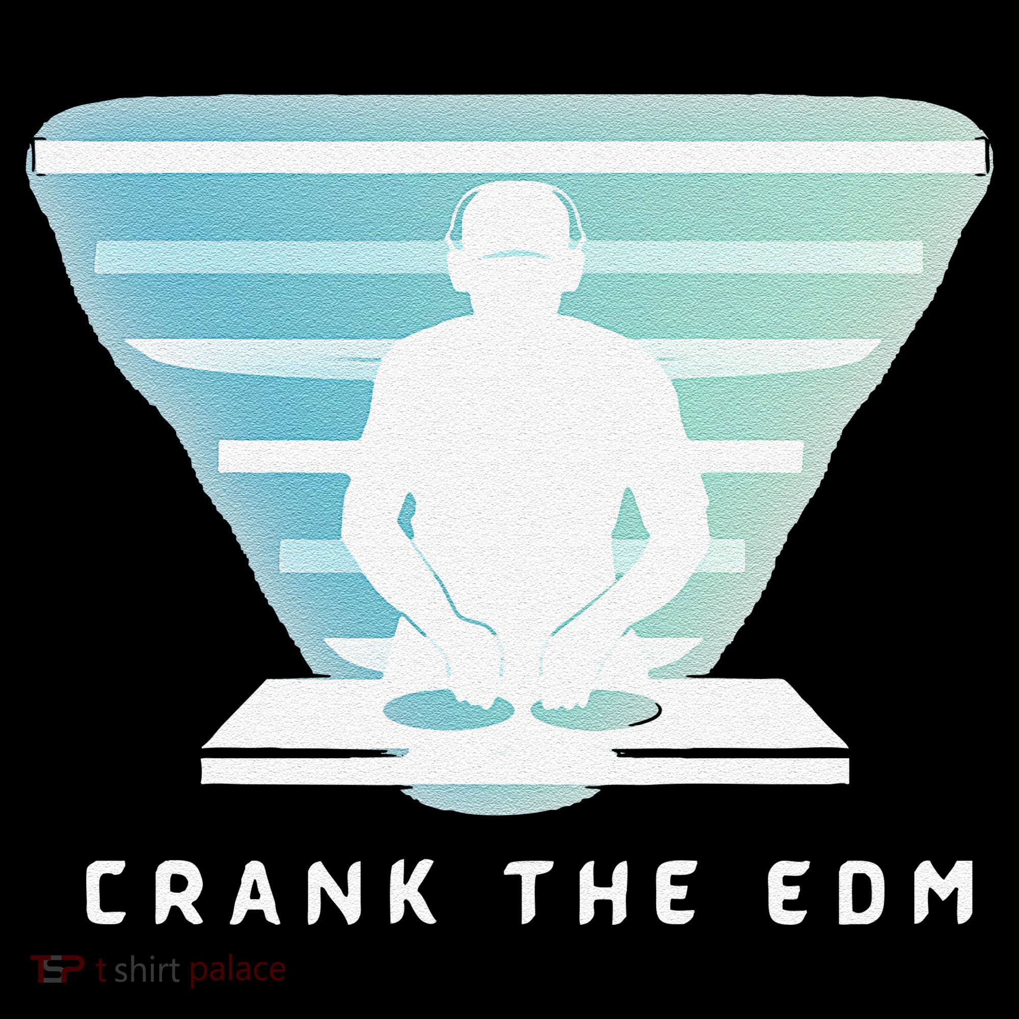 Crank The Edm Electronic Dance Music Humor Women's Hoodie