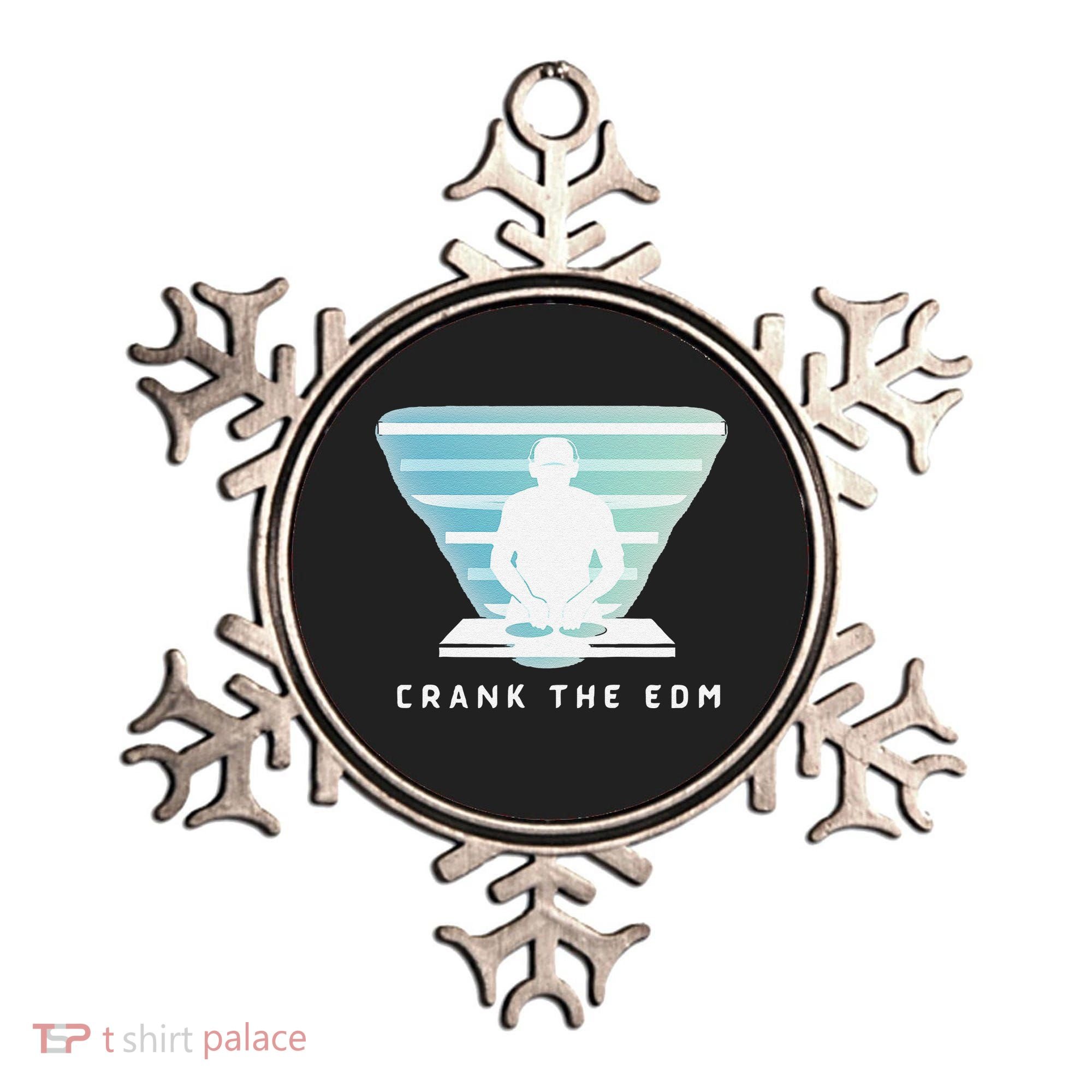 Crank The Edm Electronic Dance Music Humor Ornament