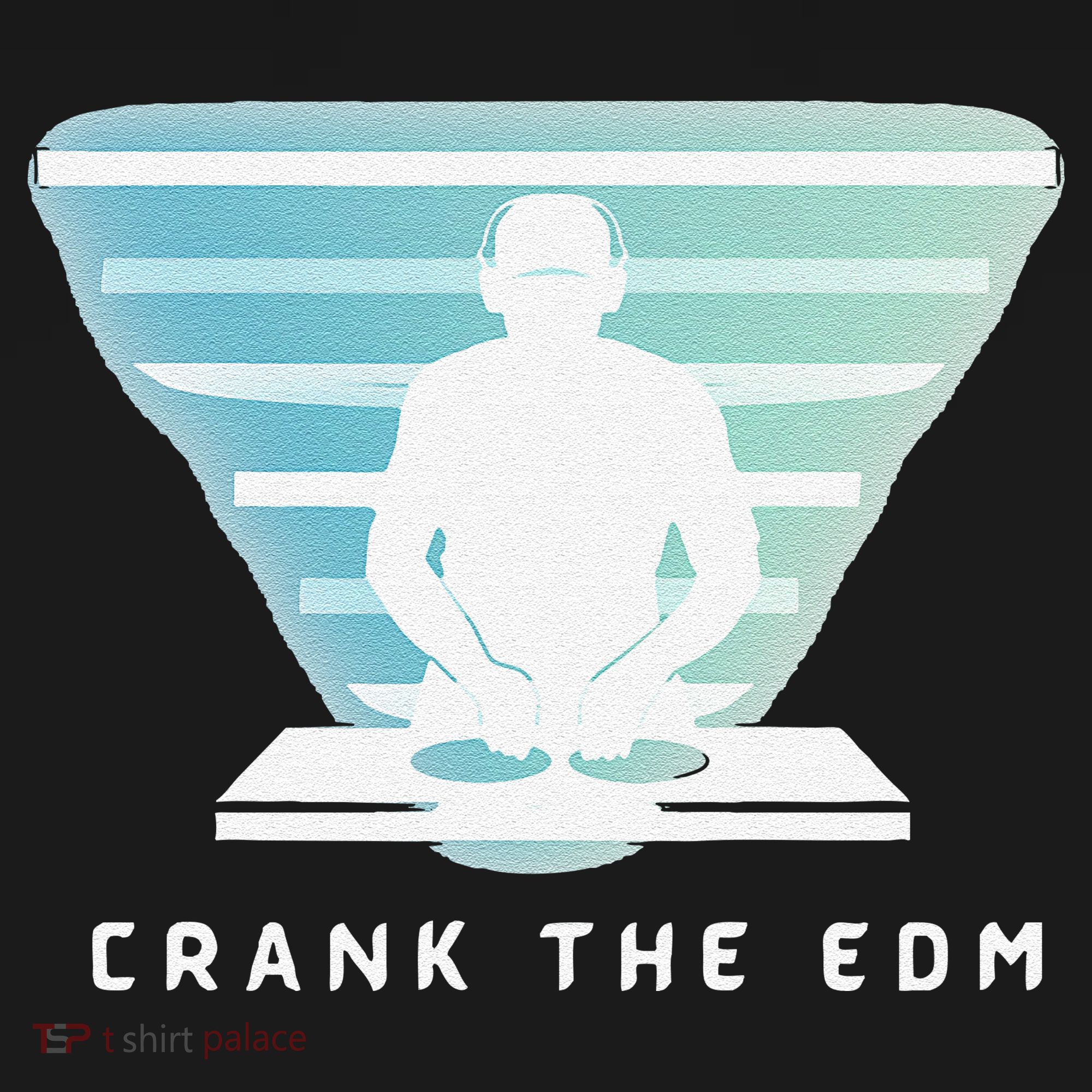 Crank The Edm Electronic Dance Music Humor Women's T-Shirt