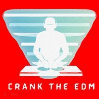 Crank The Edm Electronic Dance Music Humor Santa Hat thumb 1