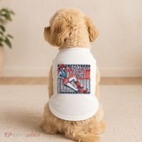 Chill The Fourth Out Funny 4th Of July Doggie Tank thumb 2