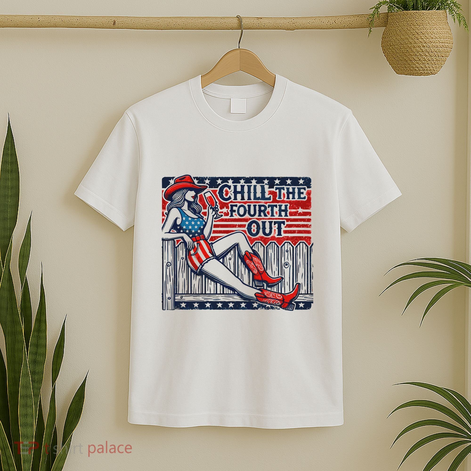 Chill The Fourth Out Funny 4th Of July T-Shirt