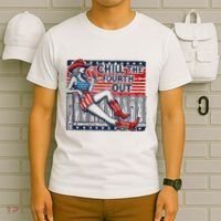 Chill The Fourth Out Funny 4th Of July T-Shirt thumb 6
