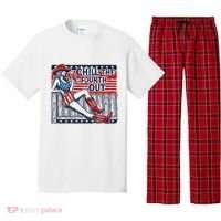 Chill The Fourth Out Funny 4th Of July Pajama Set thumb 0