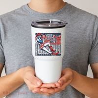Chill The Fourth Out Funny 4th Of July Tumbler thumb 2