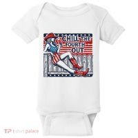 Chill The Fourth Out Funny 4th Of July Baby Bodysuit thumb 0