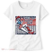 Chill The Fourth Out Funny 4th Of July Women's T-Shirt thumb 0