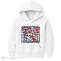 Chill The Fourth Out Funny 4th Of July Kids Hoodie thumb 0
