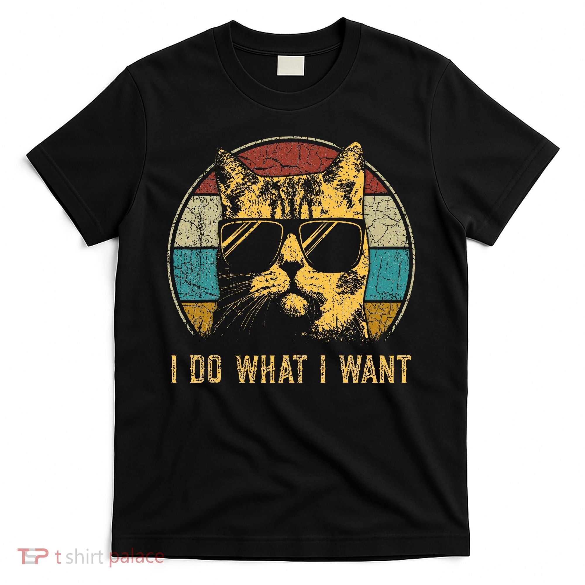 Cat Themed Funny I Do What I Want Cat T-Shirt
