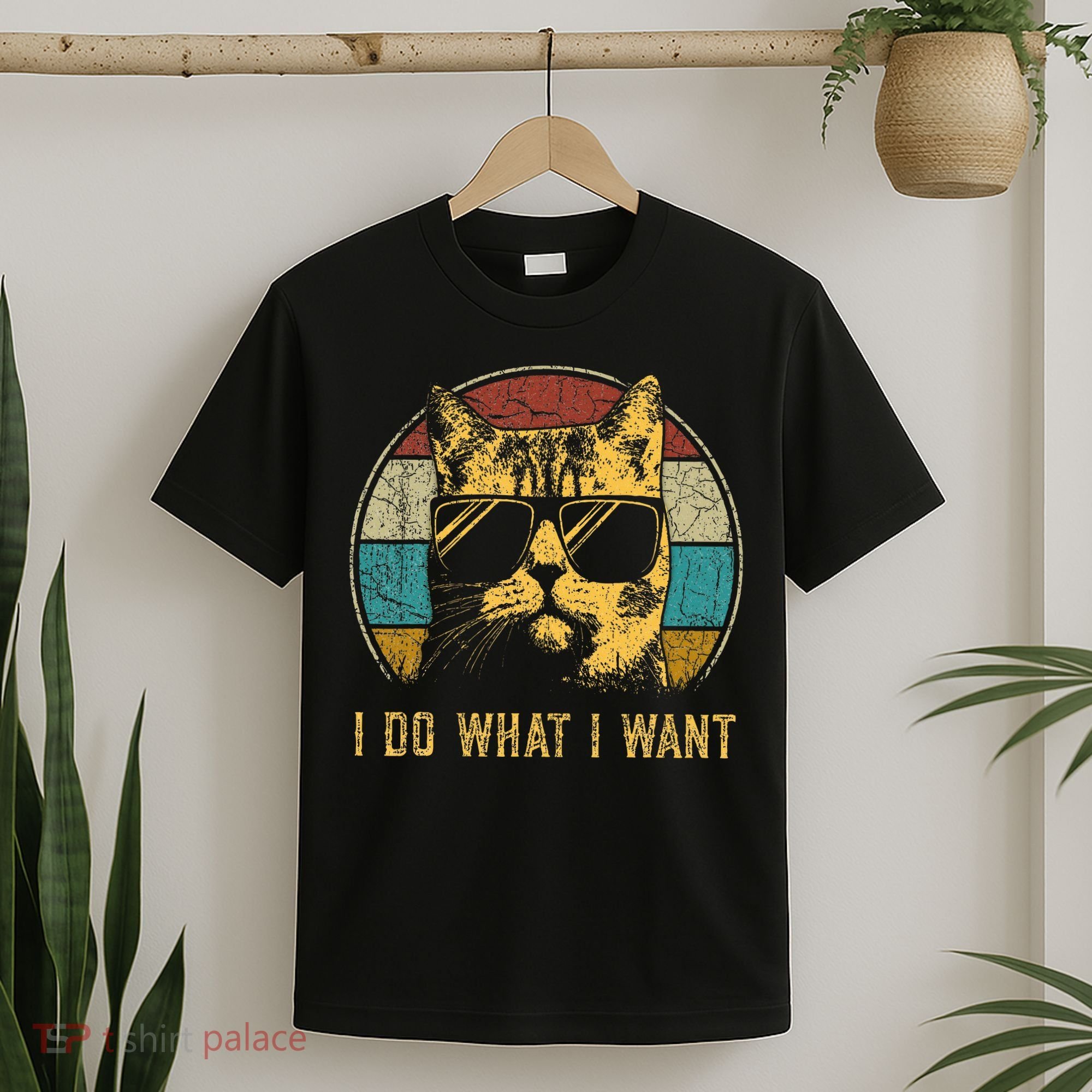 Cat Themed Funny I Do What I Want Cat T-Shirt