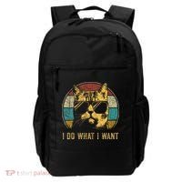 Cat Themed Funny I Do What I Want Cat Backpack thumb 0