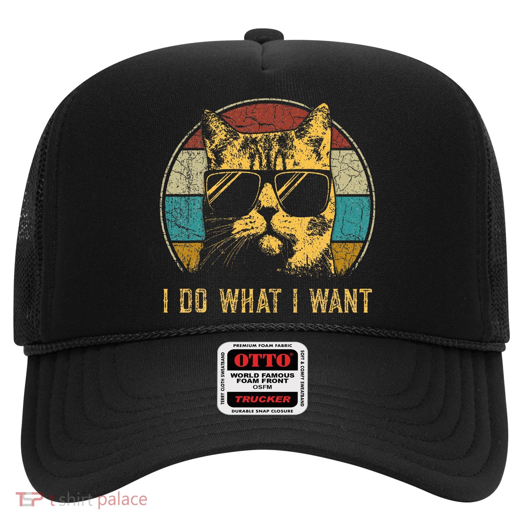Cat Themed Funny I Do What I Want Cat Hat